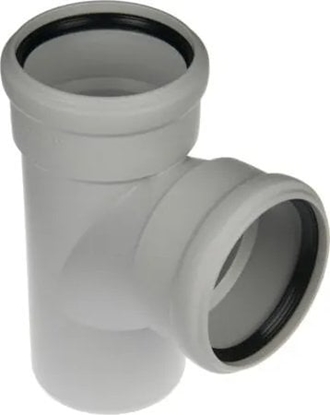 Picture of Skolan dB double branch DN 110/110/110 87 degrees