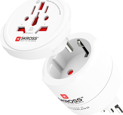 Picture of Skross Combo World to Switzerland Compact Adapter Set