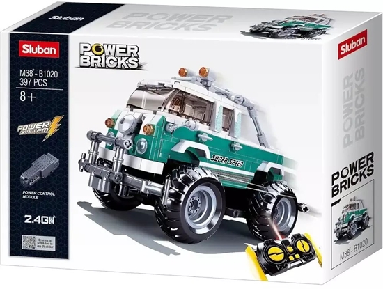 Picture of Sluban RC zdalnego sterowania ciarówki konstruktor, 397 detals, 6+