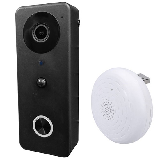 Picture of Smart Video Doorbell, Battery Camera, Tuya, Wi-Fi, Unlocking