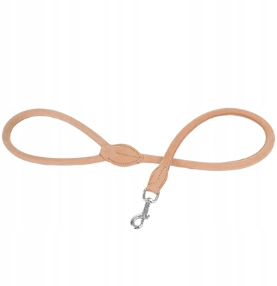 Picture of Smycz skórzana, 13 mm / 100 cm, jasny be