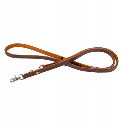 Picture of Smycz skórzana, 20 mm / 200 cm, jasny brz