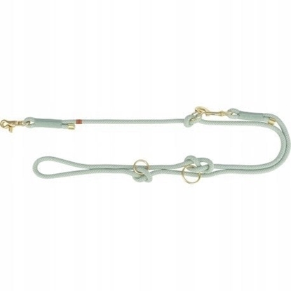 Picture of Soft Rope, smycz regulowana, dla psa, linka, XSS: 2.00 m/o 6 mm, szawiowa/mitowa