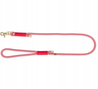 Picture of Soft Rope, smycz, dla psa, czerwona/kremowa, nylon, SXL: 1.00 m/o 10 mm