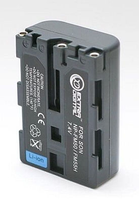 Picture of Sony, battery NP-FM50/QM51