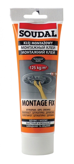 Изображение Soudal Klej montaowy MONTAGE FIX 250ml