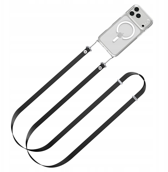 Picture of SPIGEN DA30L LANYARD STRAP CROSSBODY BLACK