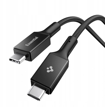Picture of SPIGEN EB10015CC ESSENTIAL TYPE-C CABLE 100W 150CM BLACK