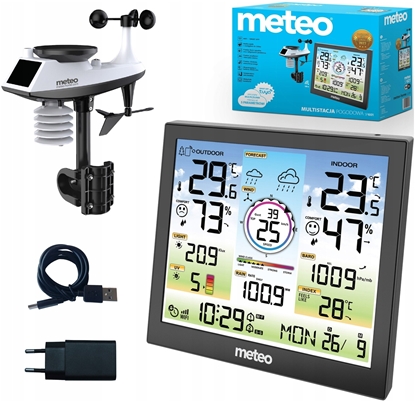 Picture of Stacja Pogodowa POGODY Bezprzewodowa METEO Higrometr Barometr WIFI SP601