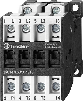 Picture of Stycznik mocy 3 Z 1 R, 10A-400V AC3, 230V AC 6K.14.8.230.4710