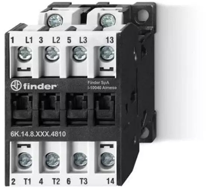 Изображение Stycznik mocy 3 Z 1 R, 18A-400V AC3, 24V AC 6K.14.8.024.4718