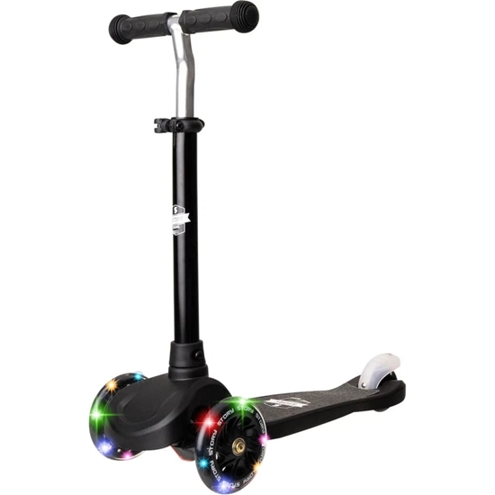 Picture of Story Mini LED trīsriteņu skrejritenis LED BLACK