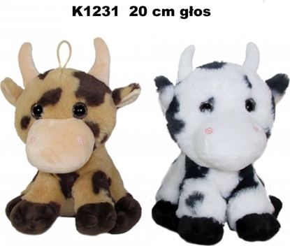 Изображение Sun-Day Pluszak Krowa Z Glosem 20cm Siedzaca