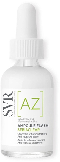Изображение SVR Sebiaclear Ampule Flash koncentrat wygadzajcy korygujcy niedoskonaoci i zaczerwienienia 30ml