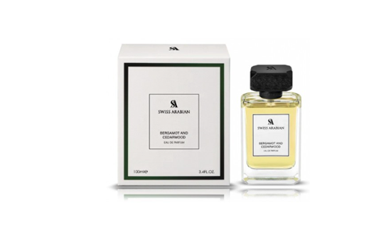 Изображение Swiss Arabian Bergamot and Cedarwood Perfume EDP 100 ml