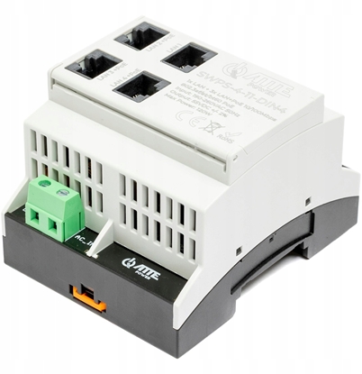 Picture of Switch POE SWPS-4-11-DIN4 4-PORTOWY ATTE