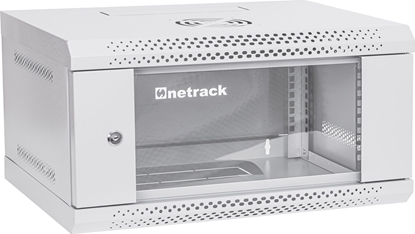 Picture of Szafa NetRack Szafa serwerowa wiszca RACK 19 4U 400mm ECO-Line* szara