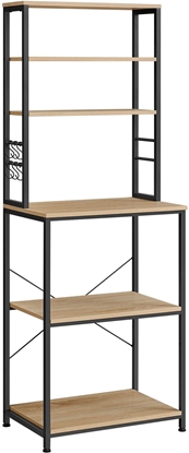 Picture of Szafka do kuchni db sonoma z pókami i haczykami loft