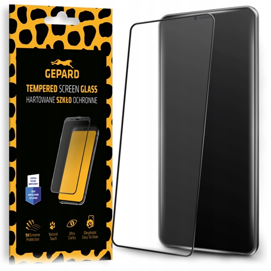 Picture of Szko hartowane GEPARD Edge Full Glue Black do Xiaomi POCO M6 4G