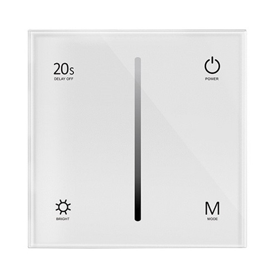 Изображение T1-1 sieninis LED valdiklis 12-48VDC, 2 kanal, 1 spalvos, RF