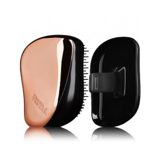 Picture of Tangle Teezer Compact Styler Hair comb Black Rose Gold