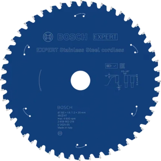 Picture of TARCZA PILARSKA EX SL H 165x20-48