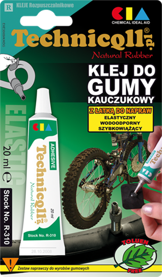 Изображение Technicqll Klej do gumy kauczukowy 20ml R-310