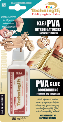 Picture of Technicqll Klej PVA introligatorski do tektury i papieru 80ml R-397