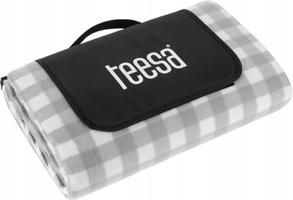 Picture of Teesa Koc mata piknikowa z izolacj 200x200 cm TEESA - szara krata
