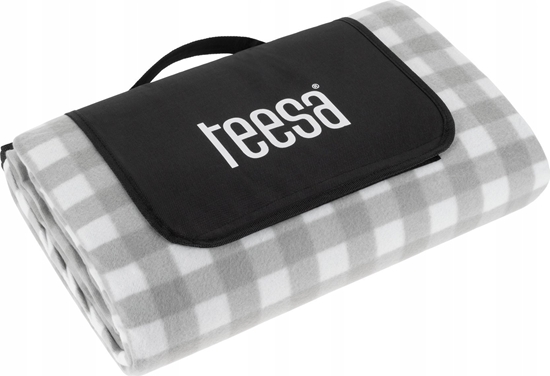 Picture of Teesa Koc mata piknikowa z izolacj 200x200 cm TEESA - szara krata
