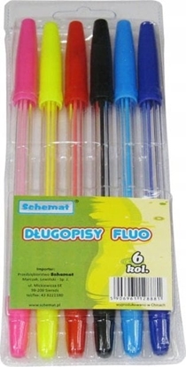 Attēls no Teka Dugopisy fluorescencyjne 6 kolorów