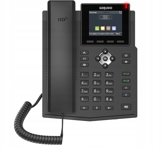 Picture of Telefon stacjonarny GEQUDIO GA-3 Telefon z automatyczn sekretark