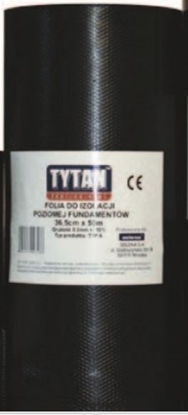 Изображение Tytan Folia do izolacji poziomej fundamentów 0,365x50m 0,3mm - DAT-FF-036-#50