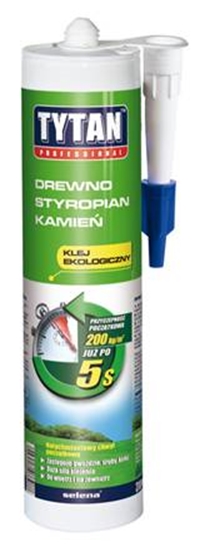 Изображение Tytan Klej TYTAN Drewno Styropian Kamie 310ml