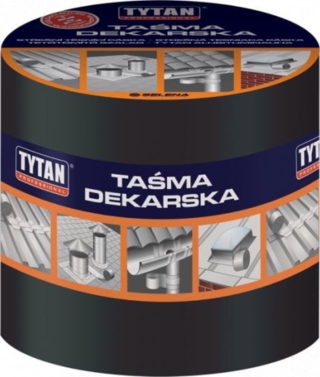 Изображение Tytan TAMA USZCZELNIAJCA DEKARSKA 15CM*10MB GRAFIT (1 SZT)