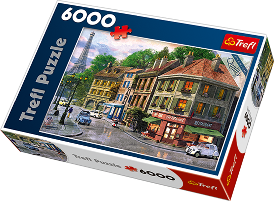 Изображение Trefl PUZZLE Uliczka Parya 600el. (65001)