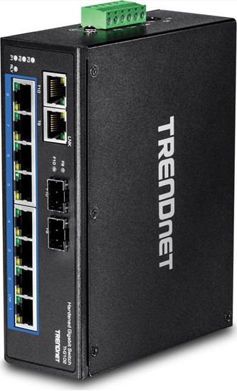 Picture of Trendnet Industrie Switch 10Port Gbit IP30 Metall