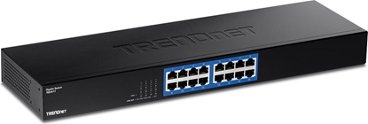 Attēls no Trendnet Switch 16 Port Gbit 19" Metall