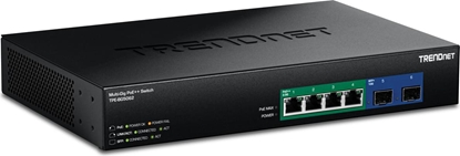 Picture of Trendnet TPE-BG5062 6-Port Switch 240W 2.5G GaN Power PoE++ mit 10G SFP+ Port