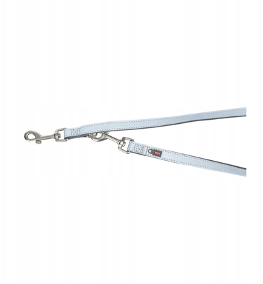 Изображение Trixie Premium Reflect regulowana smycz dla psa grafitowy odblaskowy ML: 2.00 m/20 mm