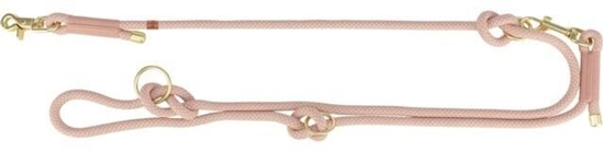 Изображение Trixie Soft Rope smycz dla psa róowa/jasnoróowa nylon SXL: 2.00 m/o 10 mm