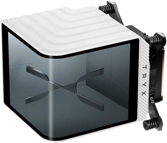 Picture of TRYX Panorama CPU-Wasserblock, AMOLED-Display, Intel- und AMD-Sockel - weiß