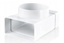 Изображение Trójnik paski przelotowy fi 100/110x50mm biay KP55-6KO