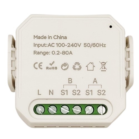 Изображение Tuya Wi-Fi Smart 2-Pole Energy Meter 80A