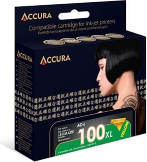 Picture of Tusz Accura Tusz AC-L100XLY / 100XL (Yellow)
