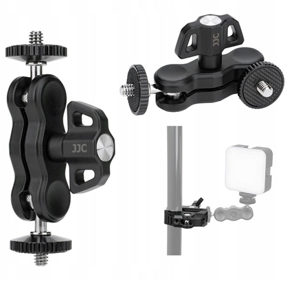 Picture of Uchwyt Rami Przegubowe Magic Arm Na Monitor Lamp 2x 1/4"" / Jjc Bean Pod / Mfc-b