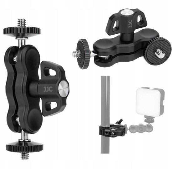 Picture of Uchwyt Rami Przegubowe Magic Arm Na Monitor Lamp 2x 1/4"" / Jjc Bean Pod / Mfc-b