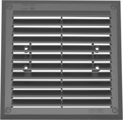 Attēls no UN KRATKA WENTYLACYJNA 215*215MM GRAFIT (1 SZT)