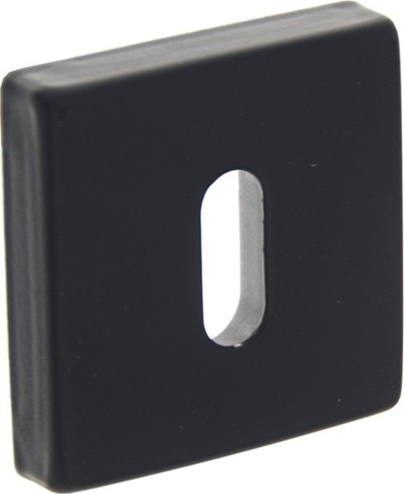 Picture of UN SZYLD DRZWIOWY KWADRAT KLUCZ CZARNY