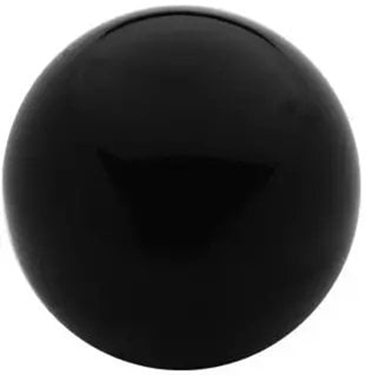 Picture of UN UCHWYT BAKELITOWY 'KULA' CZARNY M6*32MM DIN319C